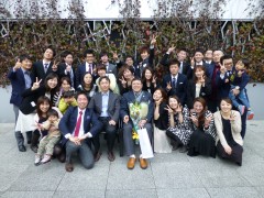 20150307　植木ゼミ送別会　全体写真2